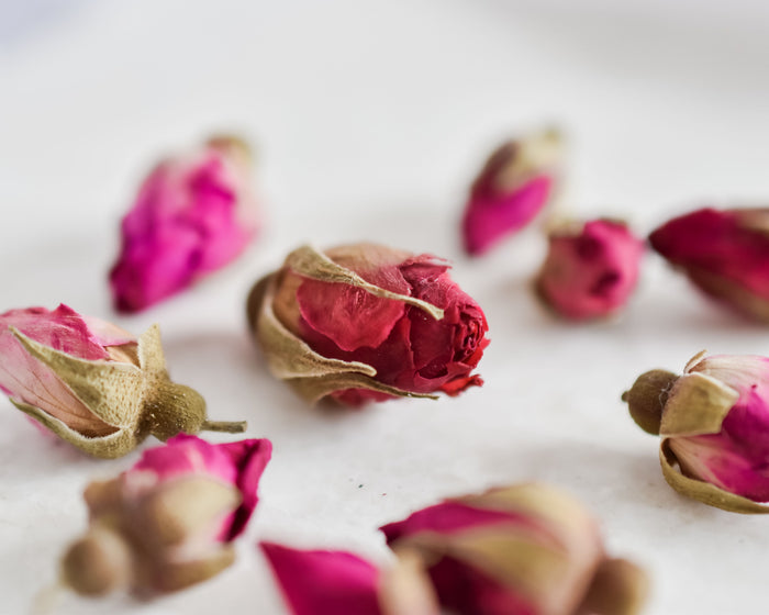 Dried Damask Rose Petals